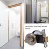 Heavy Duty Stainless Steel Bathroom Stall Lock Vacant Use Red Indicator for Public Restrooms Shopping Malls Airports