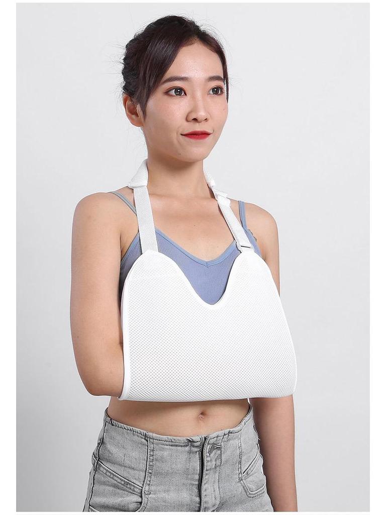 Atemaktive Anti-Erstickungs-Arm- und Handgelenkstützschlinge mit Nackengurt