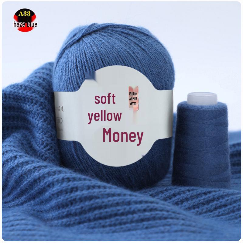 Buy One or Two Skeins, Get One or Two Free: Cashmere Hand-knitting Yarn, Three-ply Medium-thick Wool Yarn for Scarves.