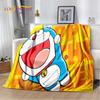 3D Cartoon Dream D-Doraemon Anime Soft Flannel Blanket for Bed Bedroom Sofa Picnic,Throw Blanket for Cover Outdoors Leisure Gift