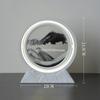 Sandscape Moving Sand Art Picture Quicksand Table Lamp Liquid Hourglass Dynamic Flowing Sand Painting Night Light Home Decor