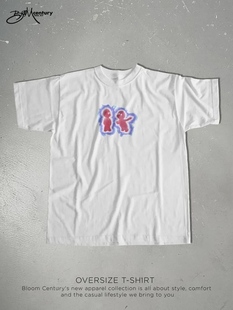 Y2K oversized printed T-shirt