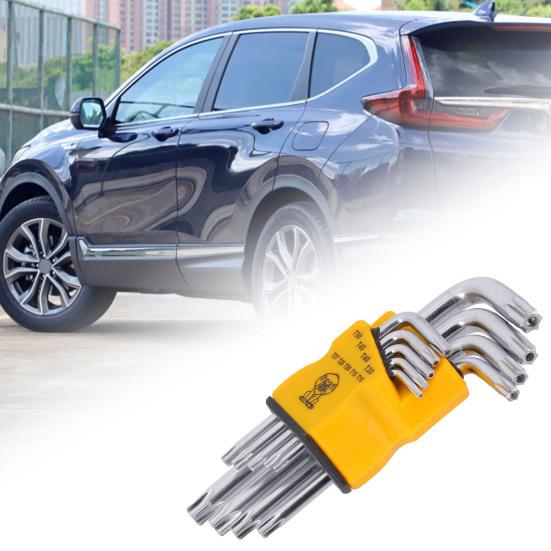 Ausgezeichnetes Torx-Sternschlüssel-Set. Praktisches Sicherheits-Bit-Set