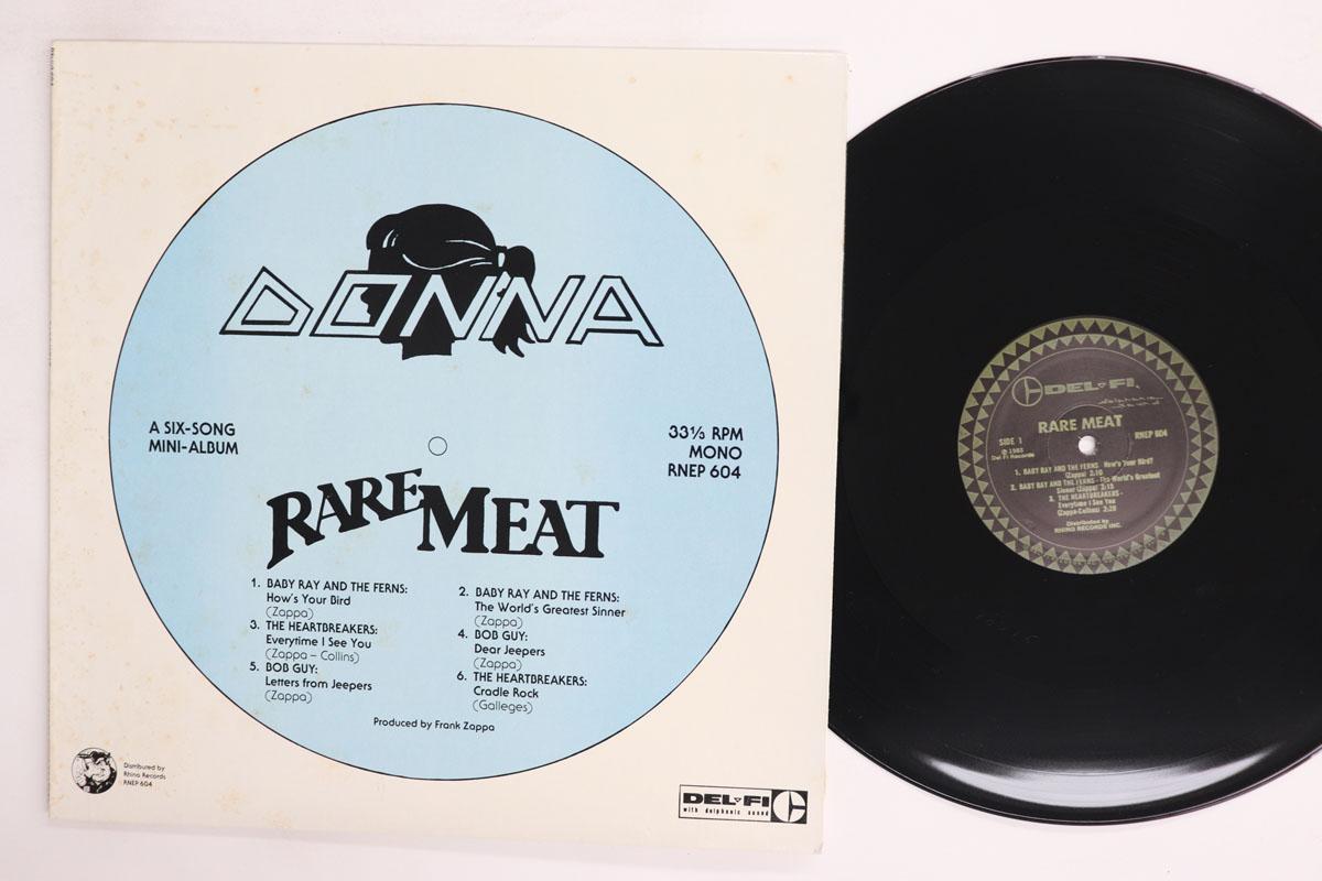 12-дюймовая пластинка FRANK ZAPPA Rare Meat RNEP604 DELFI 1983 США Рок Б/у