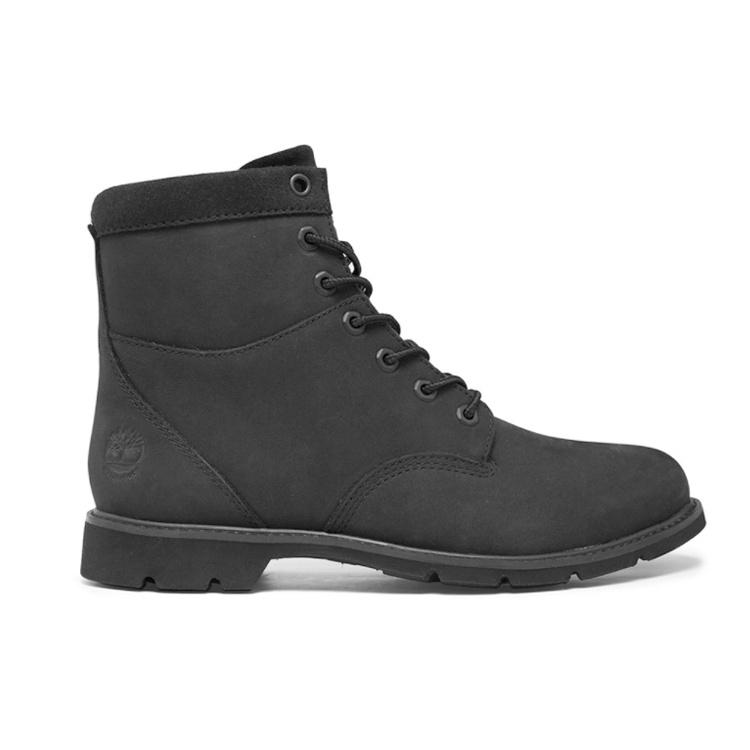 (WMNS) Timberland Campton Waterproof 6 Inch Wide-Fit Boot 'Black Nubuck' Women's A2D7GW