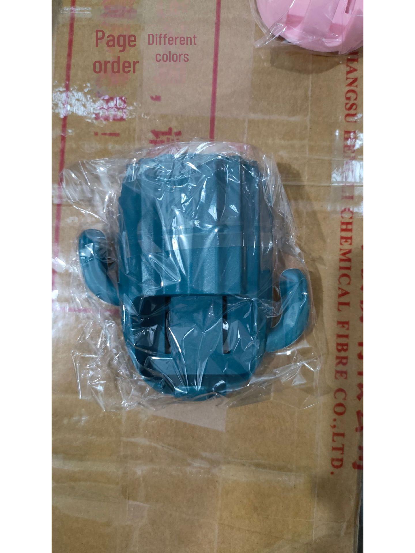 

Настенный держатель для зубных щеток и зубной пасты «Кактус» темно-синий