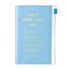 Planner Schema April 2026 1 Pagina per B7 Aangepaste Typo Celeste EDiT 2026, Boek, Start, Dag, Maat, Zakformaat, Blauw, 26SDR-ETB01-BL