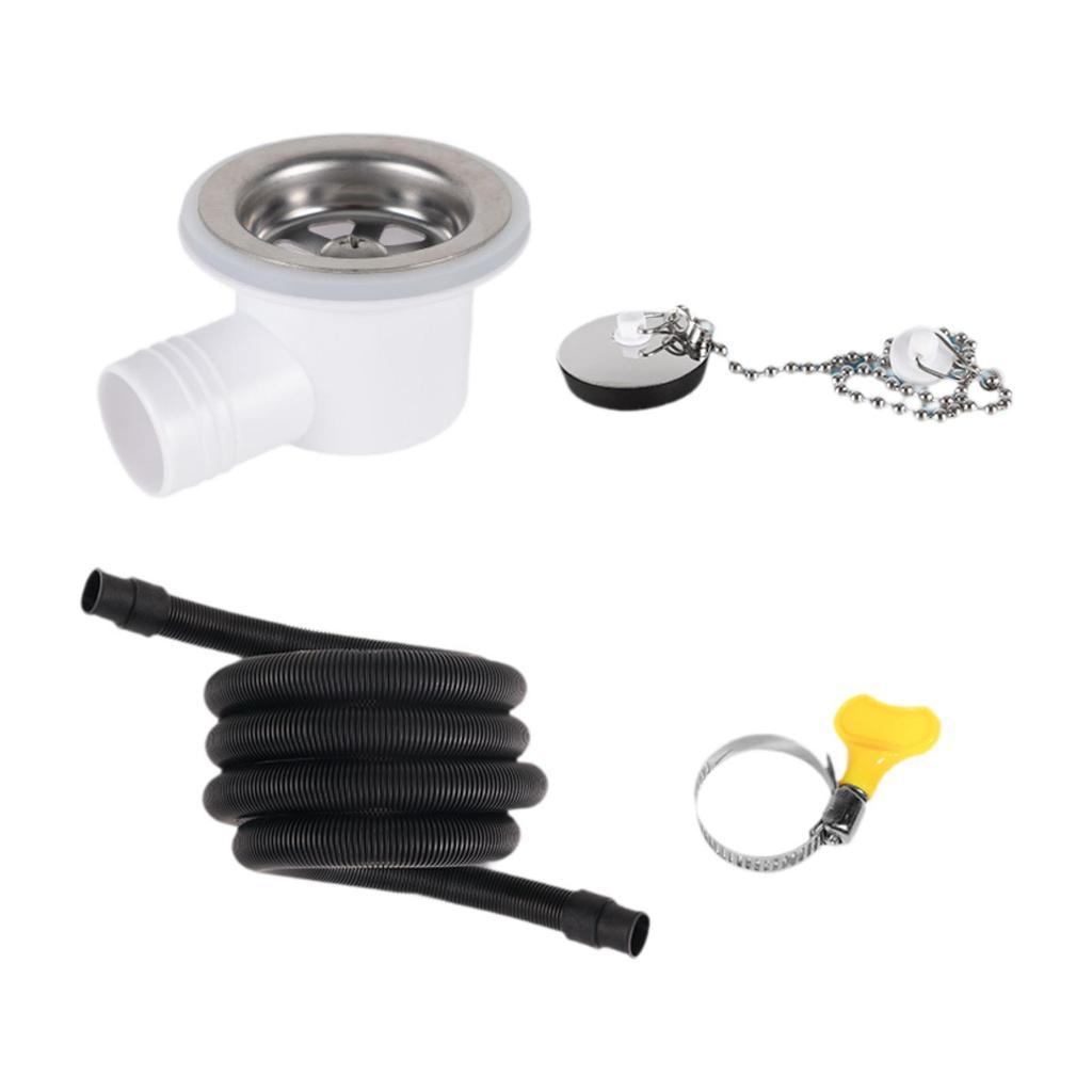 Sink Waste Drain Plug Hole Angle Fitting Easy To Install Premium for RV