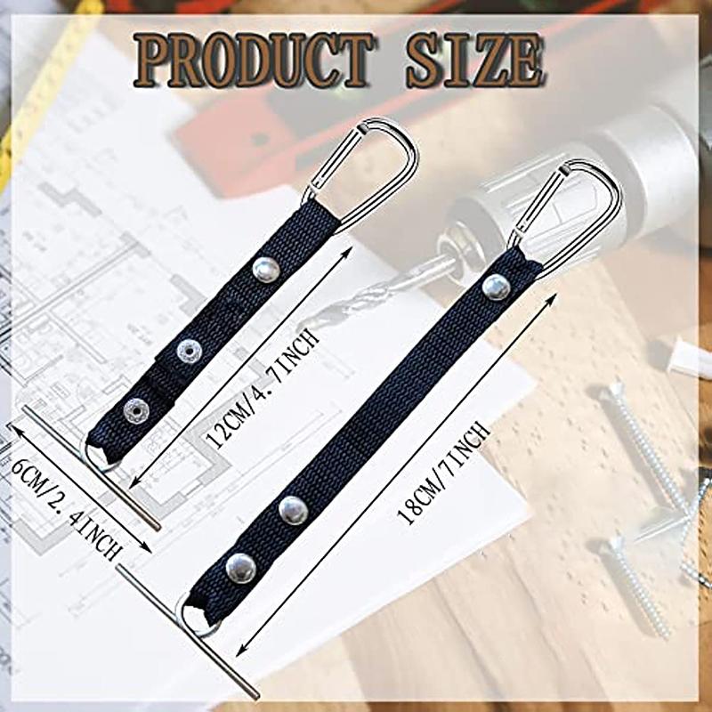 Electrical Tape Holder Tape Thong With Trigger Snap Hook For Tool Belt, Tool Pouch, Tool Bag,Tool Backpack