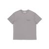 Fear Of God Essentials Simple Logo Crewneck T-Shirt SS21 Unisex Tops Cement-Grey FOG-SS21-679