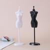 Dollhouse Plastic Doll Clothes Holder Doll Display Holder Model Hanger Mannequin Model Stand Toys Dress For 1/6 Dolls Accessorie