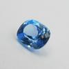 Natural Blue Sapphire Loose Gemstone 6.70 Ct Ceylon Cushion Shape September Birthday Birthstone