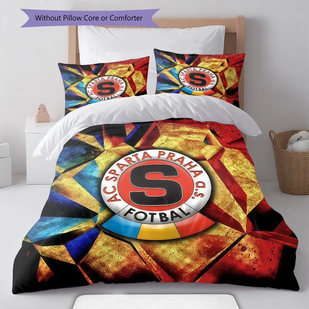 Sparta Bedding Quilt Set Quilt Cover Pillowcase Home Decoration Birthday Gift (1 * duvet cover + 2 * pillowcase, without core)