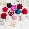 100Pcs Artificial Flower Silk Rose Wedding Decor Christmas Wreath Home Festival Outdoor Garden Arch Diy Gift Candy Box Wholesale