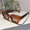 Cat Eye Oversized Sunglasses Gradient for Women Fashion Retro Stylish Trend Brand Design Outdoor Party Shades Eyewear