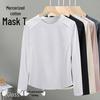 Women's Merino Wool Summer Base Layer: Black Long Sleeve Round Neck Slim Fit T-shirt (2025 Collection)