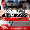 2025 Hot For 2pcs Car Styling 2Pcs Rearview Mirror Decal Stickers For BMW M E34 E36 E60 E90 E46 E39 E70 F10 F20 F30 X5 X6 X1