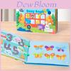 Baby Kid Educational 3d Puzzle Book With Paper Material For Early Learning And Development