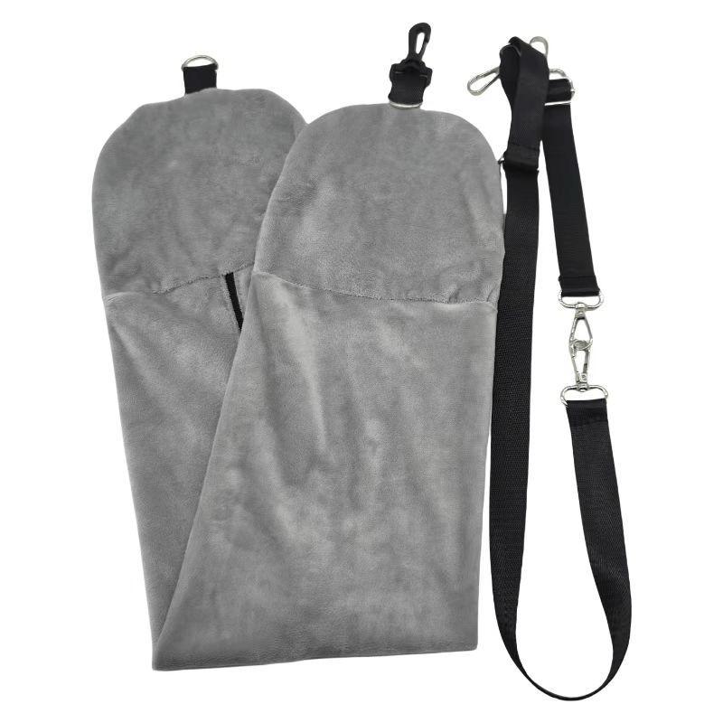 Travel Neck Pillow, U-Shaped Cushion Design - Made of Soft Crystal Microfiber Fabric, Portable Neck Support for Air Travel