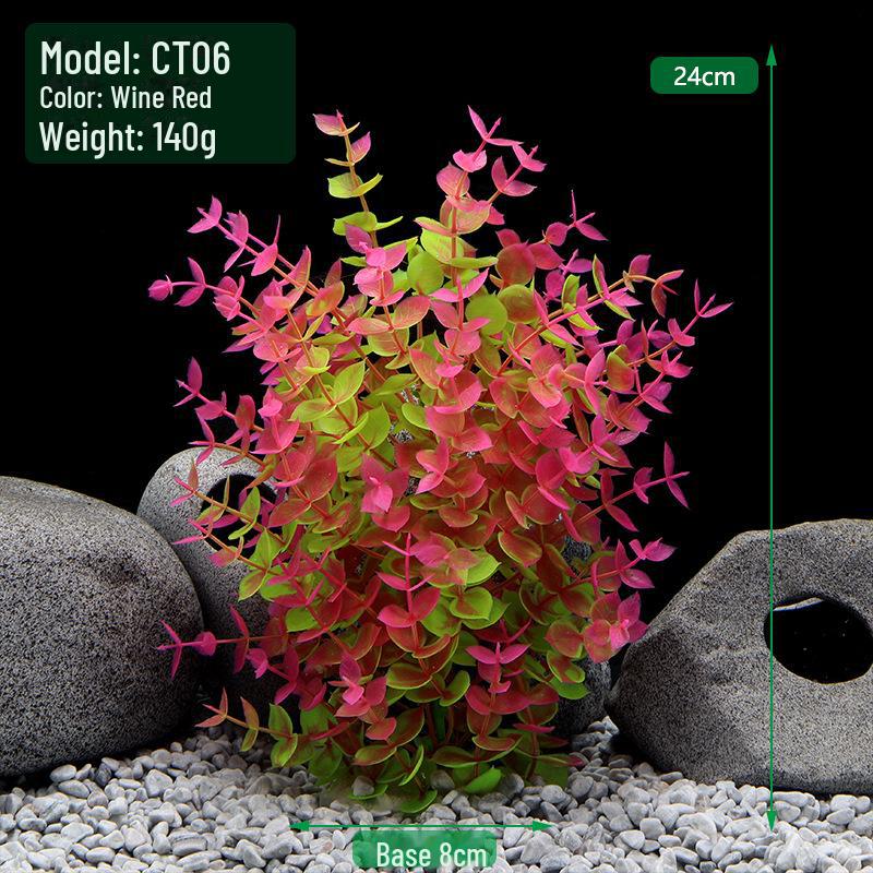 

Пластиковые аквариумные растения серии CT - имитация водных растений Factory Direct Sale