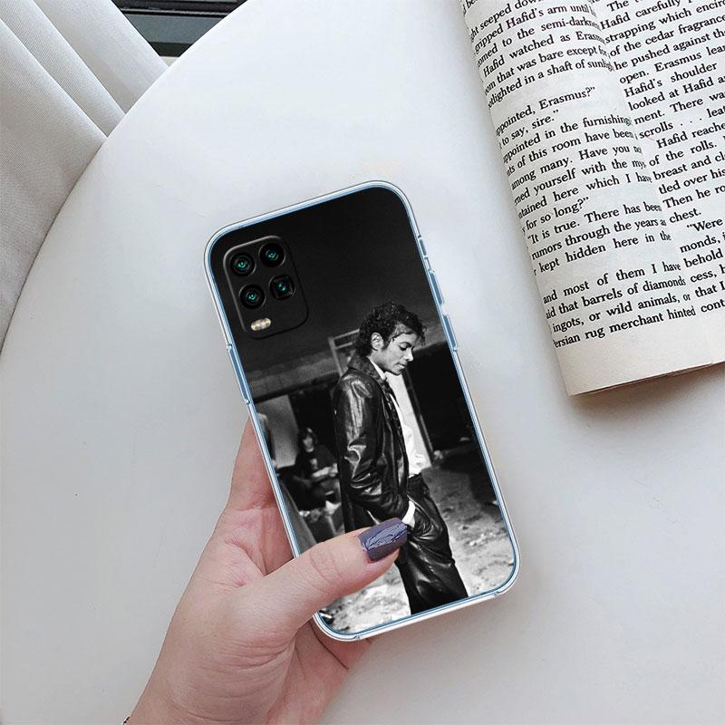 M-Michael J-Jackson Transparent Phone Case for Motorola Moto G7 G8 G9 G84 G85 G73 G24 G15 Z2 Play Power Plus