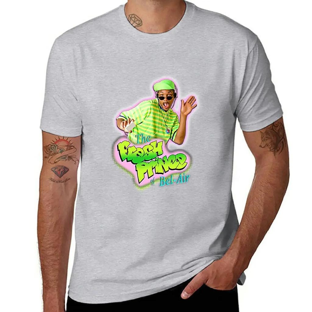 Fresh Prince Of Bel Air T-Shirt cute tops kawaii clothes T-shirt men