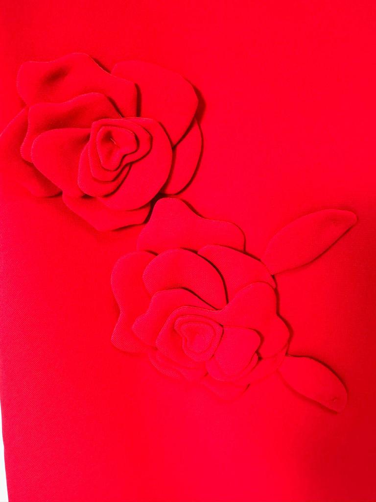 2024 European & American 3D Floral Short-Sleeve Dress