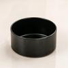 Schwarze Keramik Anti-Kipp Katze & Hund Futter-/Wassernapf