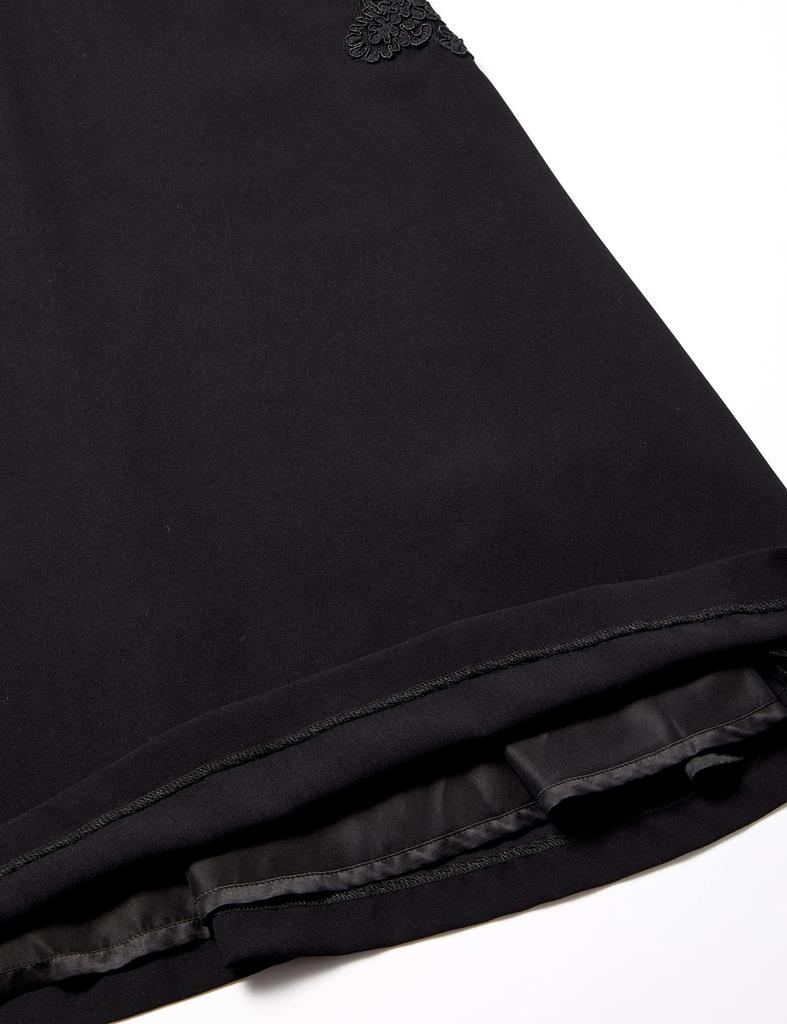 Lace Embroidery Dress CWFO195041 BLK Japan 36 To Japanese Size [Selford] Women's (equivalent 7)