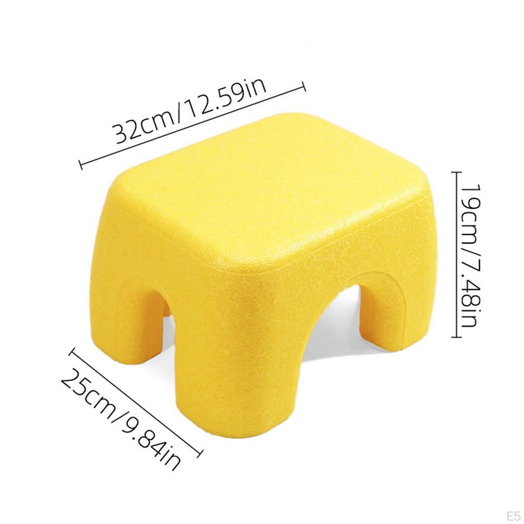 Fußstütze Hocker Schuhwechsel Fußstütze Sitz Stuhl für Bettseite Kinderzimmer Ankleidezimmer