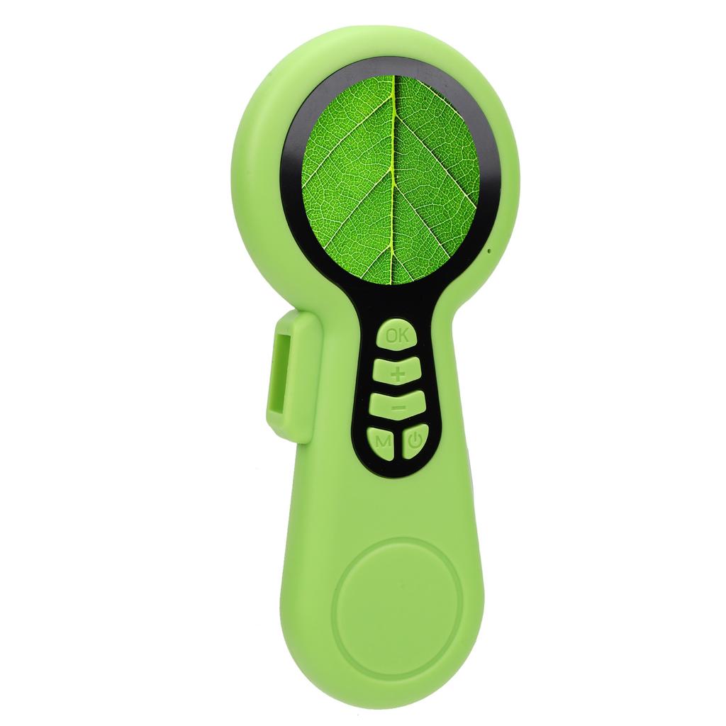 1.5 Inch Digital Microscope for Kids HD 1080P Auto Handheld Magnifying Glass with 200X Magnification 5X Digital Zoom Front Rear Camera