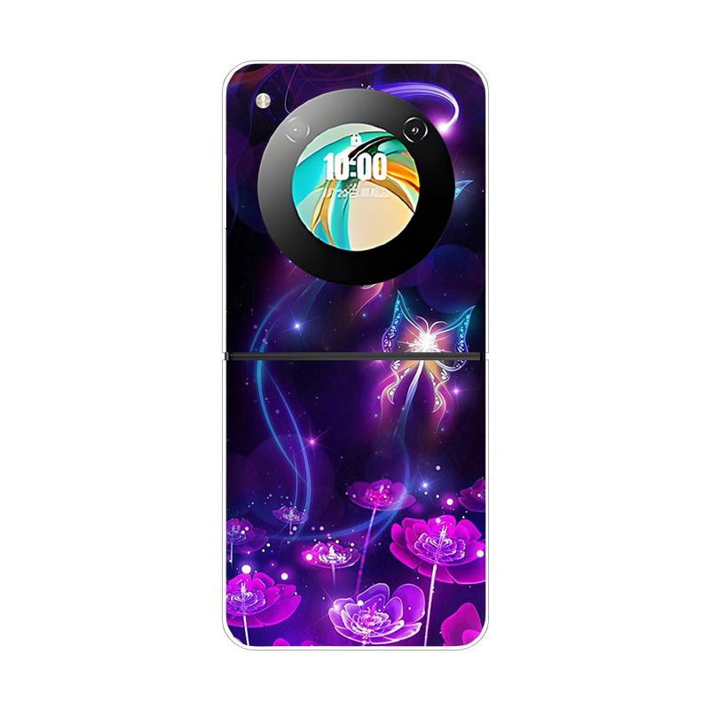Pro ZTE Libero Flip Pouzdro Módní Roztomilý Kreslený Průhledné PC Tvrdá Skořepina Pouzdro na Telefon Pro ZTE Nubia Flip Flip2 Pouzdra Průhledné Fundas