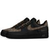 Nike Air Force 1 Hoogte Verhogend Lage top Skateboard Schoenen Unisex Zwart Bruin CW2288-001(Team1606-)
