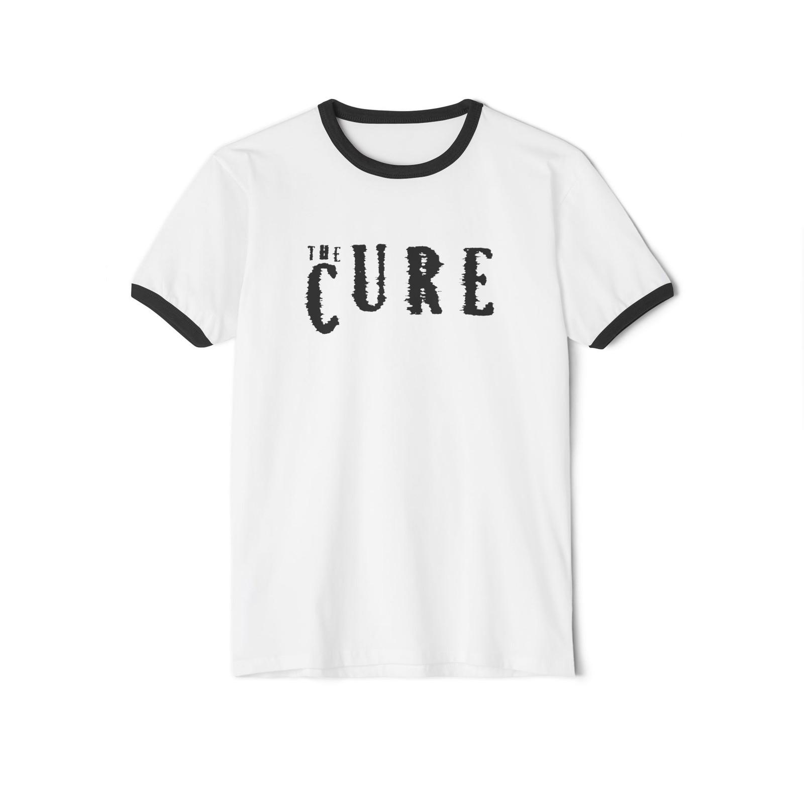 The Cure Indie Goth Rock | Band Logo Ringer Tee Unisex T-Shirt XXL