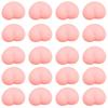 Funny Butt Peach Shaped Stress Ball for Adults Students Office Desk Relaxation Pranks TPR Portable Pink Toy