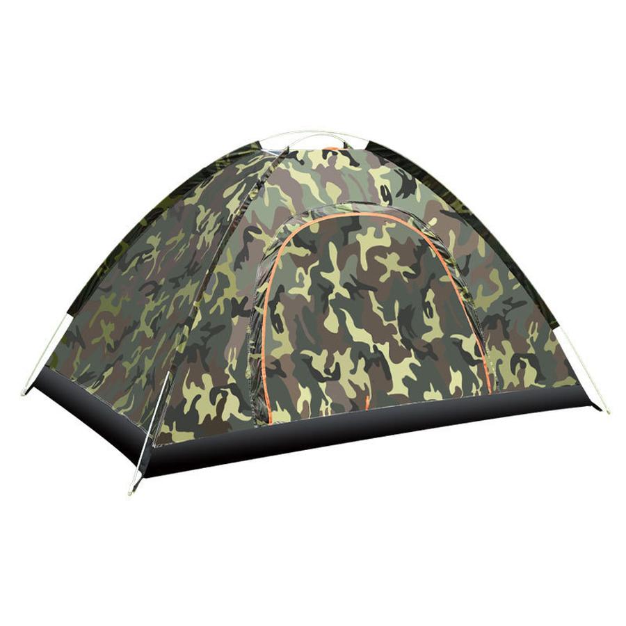 3-4 Person Outdoor Camping Tent, Automatic Folding Beach Tent, Quick Setup Windproof Camping Tent