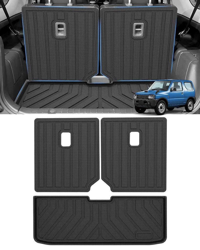 Mixsuper Jimny JB23 Luggage Back Jimny Sierra JB43 3D Luggage 3D Luggage Waterproof Seat Back Custom TPE Mat, Mat, Tray, Cover, Cover, Parts,