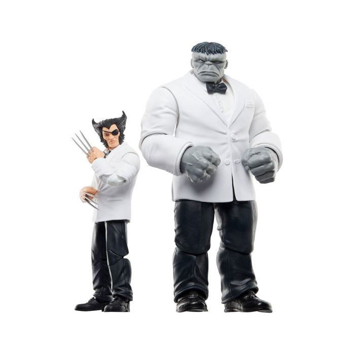 Pack 2 figurines marvel legends series : patch & joe fixit - pack collector