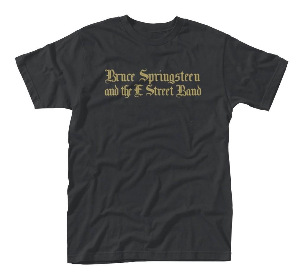 Bruce Springsteen  Black Motorcycle Guitars  T shirt - NEW Unisex T-Shirt XXXL