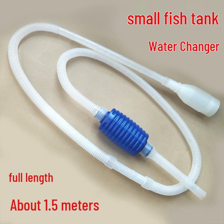 Qianrui Manual Siphon Cleaner: Fish Tank Water Changer & Sand Washer Pump with Siphon Tube