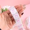 500pcs/roll Pink Bow Seal Stickers Gift Bag Candy Box Seal Lables Thank You Decals Bow Theme Birthday Party Decoration Stickers