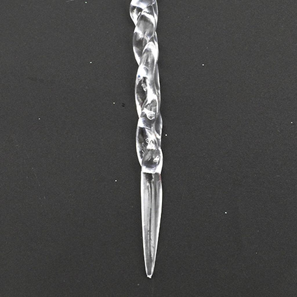 Length 13cm Lightweight Easily Install Decorative Accessory PP Material Threaded