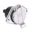 24V 7 Hole Aluminum Socket Quick Install Trailer Power Outlet for Mobile Home Truck & Commercial Vehicle Power Supply