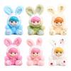 Hangings Decoration Bunny Pendant Bag Charm Vinyl Doll Toy Rabbit Plush Keychain  Jewelry Gift