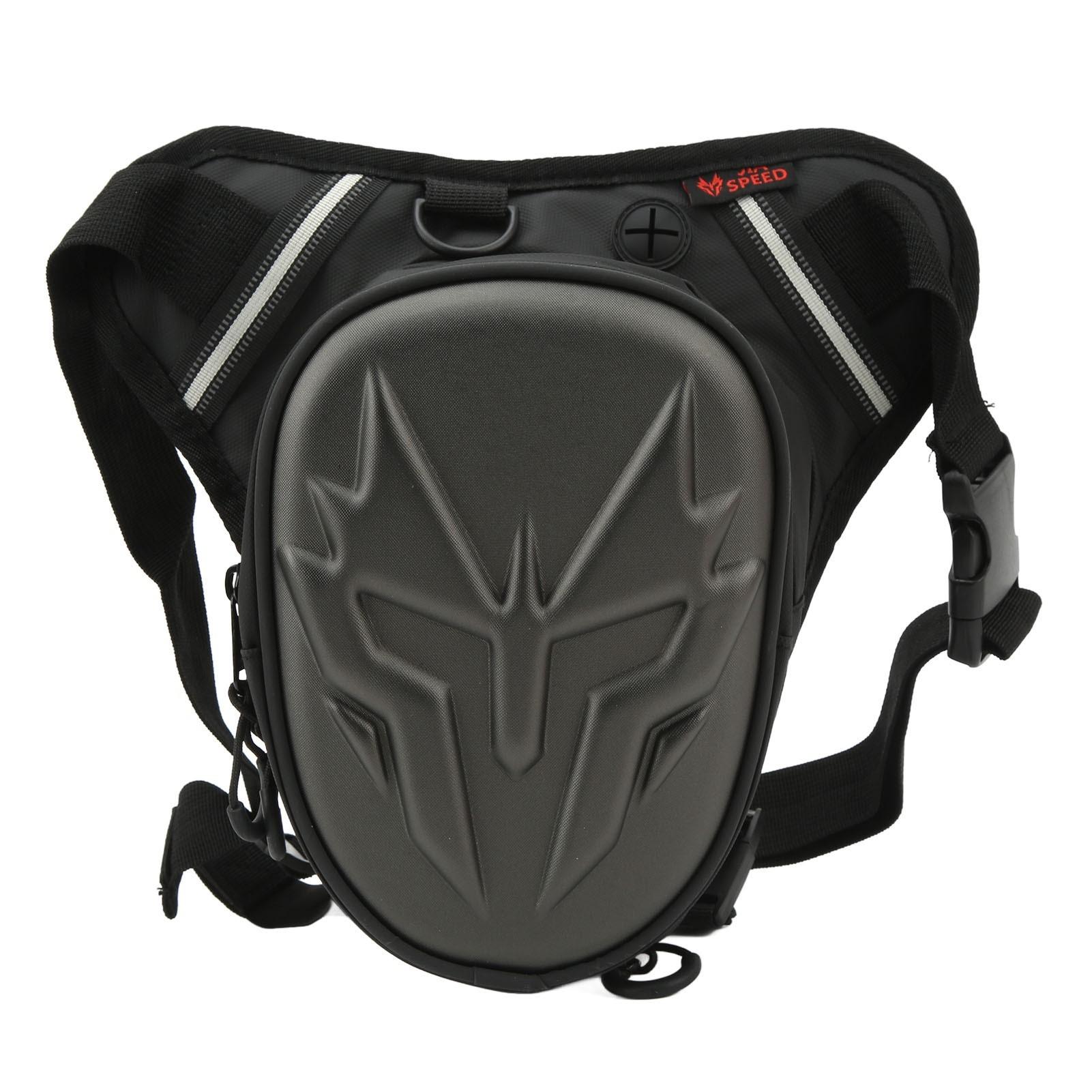 

Водонепроницаемая мотоциклетная поясная сумка, сумка на ногу, повседневная мото-сумка, поясная сумка для мотоцикла, жесткий рюкзак с поясным ремнем Frosted grey