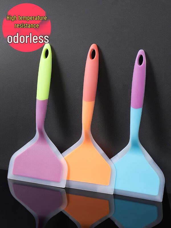 High-Temperature Silicone Pancake Spatula