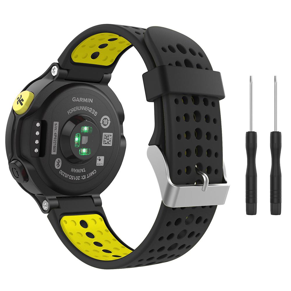 Pro Garmin Forerunner 235 235Lite /220/230/620/630 náramek pro Garmin Forerunner 735XT Chytrý náramek Silikonový řemínek k hodinkám