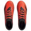 Adidas Predator Accuracy.2 Comfortable Lightweight FG (Rubber Long Studs) Slip-Resistant Durable Soccer Shoes Unisex Soccer Shoes Orange Black GW4587