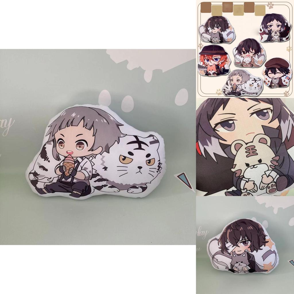 Anime Plush Pillow With Bungo Stray Dogs Characters