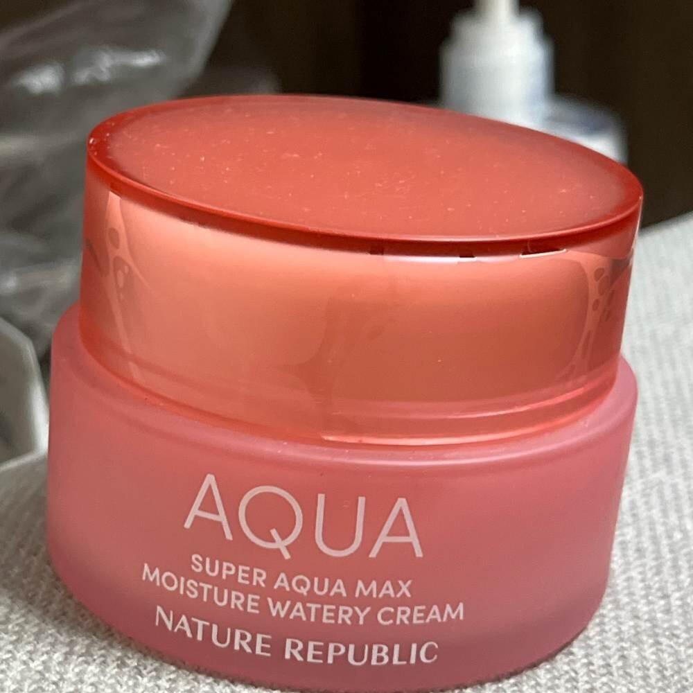 Nature Republic Crème Aqueuse Hydratante Super Aqua Max 80 ml (Peau sèche)